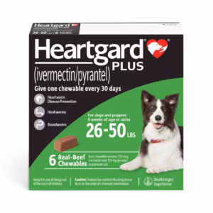 Heartgard Plus Green For Dogs 26-50 lbs (11-22kg)